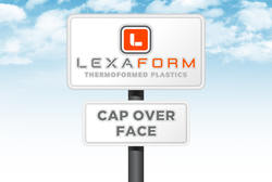Lexaform | Signage | Embossed Cap-Over Face